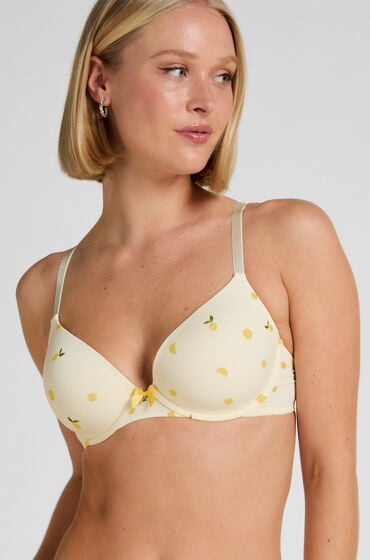 Hunkemöller Formstøbt bøjle-bh Plunge Hvid