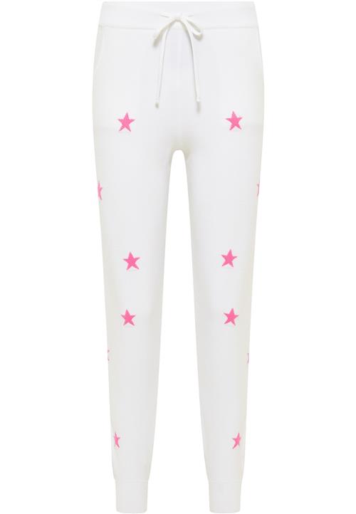 IZIA Bukser  pink / uldhvid