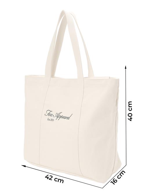 DAN FOX APPAREL Shopper 'Joris'  sort / offwhite