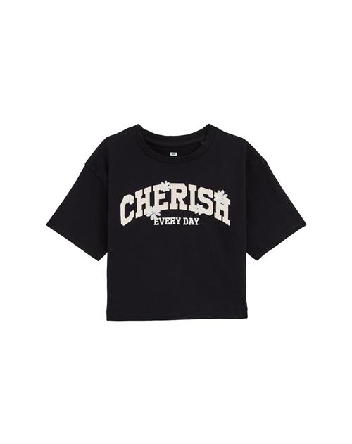 WE Fashion Bluser & t-shirts  sort / hvid