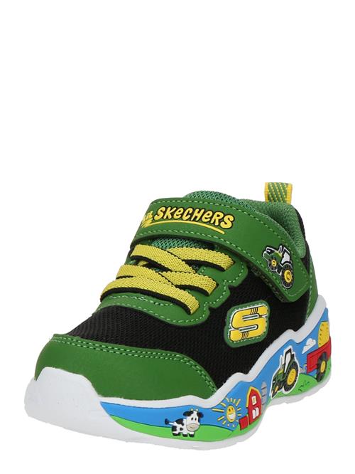 SKECHERS Sneakers  gul / grøn / sort / hvid