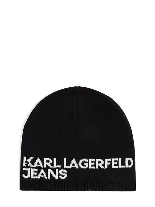 KARL LAGERFELD JEANS Hue  sort / hvid
