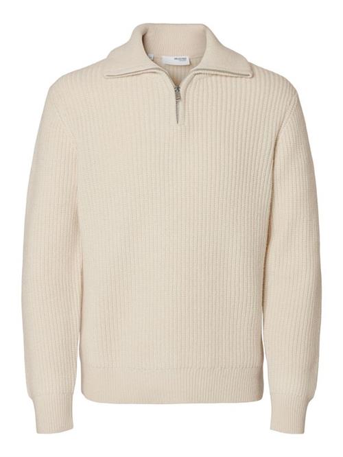 SLHLAND LS KNIT HALF ZIP