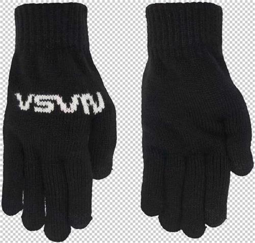 Mister Tee Fingerhandsker  sort / hvid