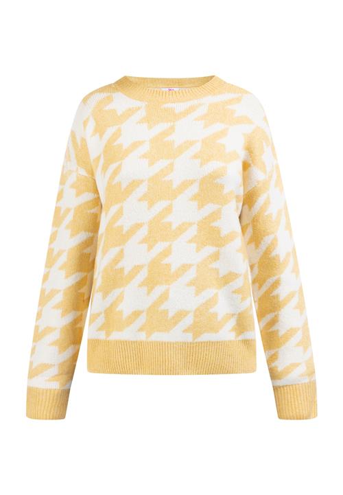 MYMO Pullover  honning / hvid