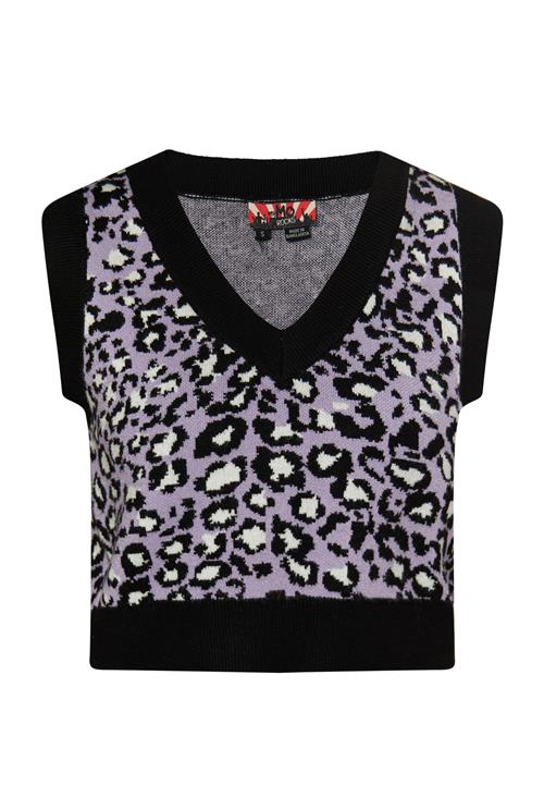 myMo ROCKS Pullover  lyselilla / sort / hvid