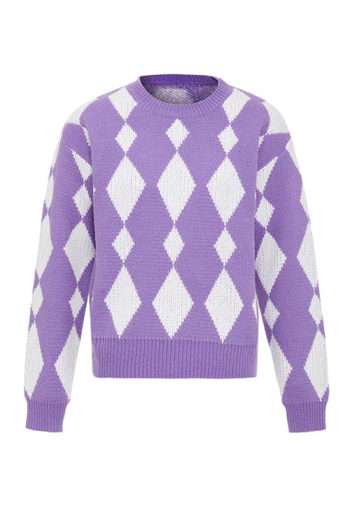 FENIA Pullover  lavendel / hvid