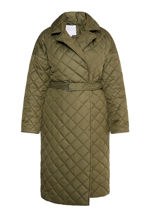 Usha Overgangsfrakke  oliven