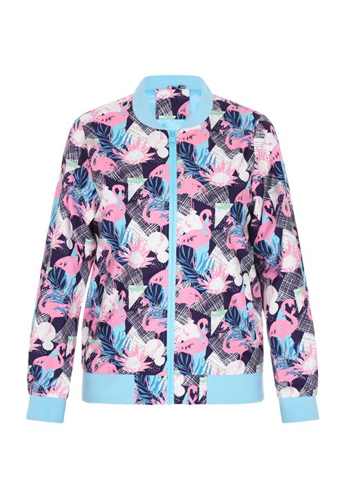 beach budz Overgangsjakke  navy / lyseblå / lys pink / hvid