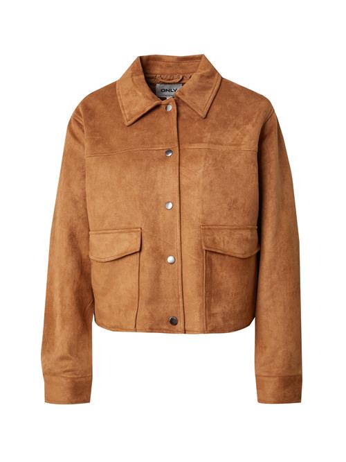 ONLY Overgangsjakke 'ONLNORMA'  cognac