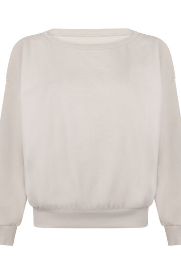 Hunkemöller Boatneck Sweater Audrey Beige