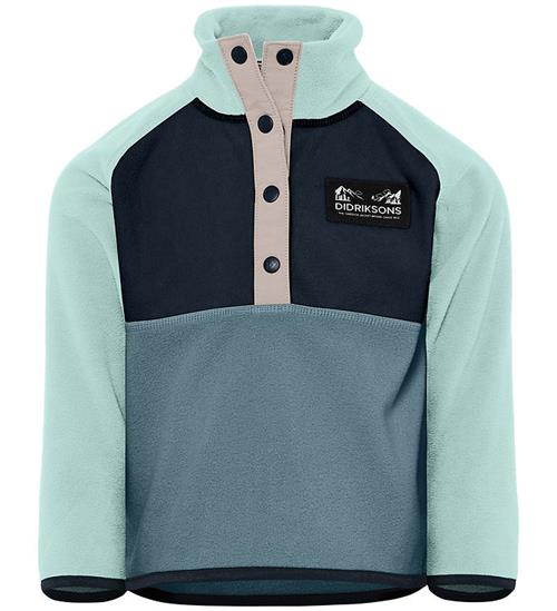 Didriksons Fleecetrøje - Monte - Factory Blue