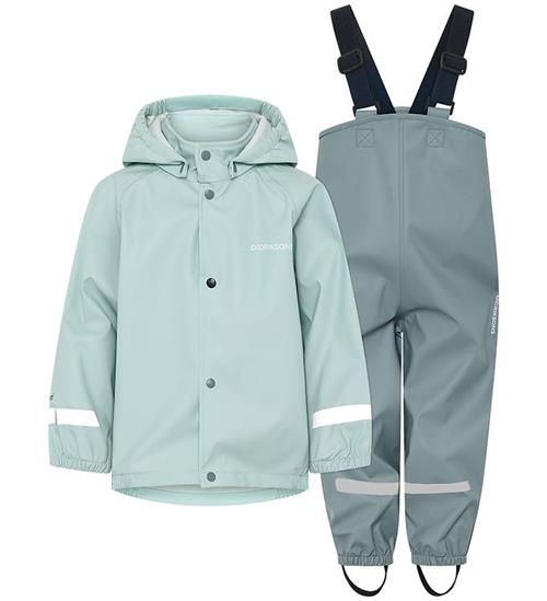Didriksons Regntøj m. Seler - PU - Slaskeman - Ocean Mint