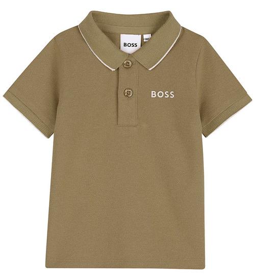BOSS Polo - Dark Stone