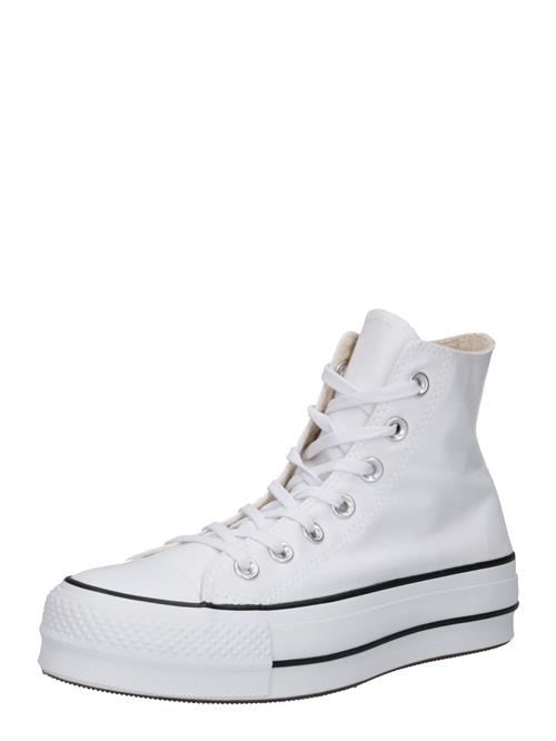 CONVERSE Sneaker high 'Chuck TayIor All Star Lift Platform'  sort / hvid