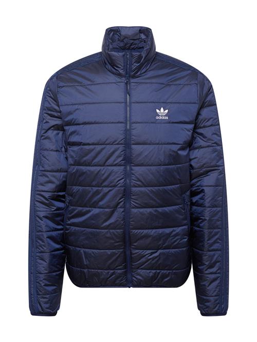 ADIDAS ORIGINALS Overgangsjakke  mørkeblå / hvid
