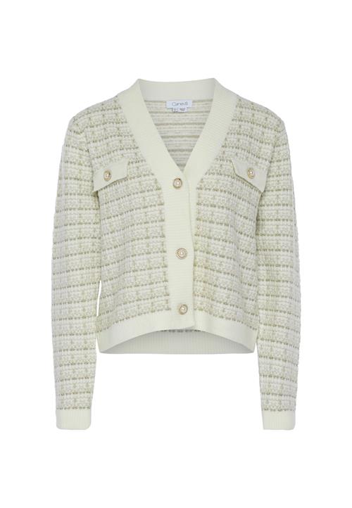 caneva Cardigan  sølv / offwhite