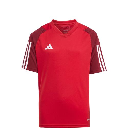 ADIDAS PERFORMANCE Funktionsskjorte 'Tiro 23'  rød / mørkerød / hvid