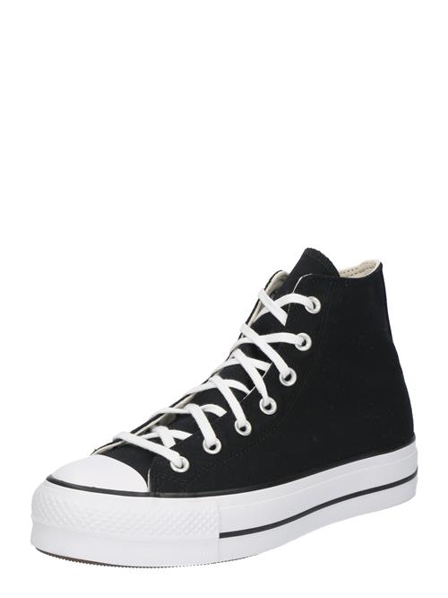 CONVERSE Sneaker high 'CHUCK TAYLOR ALL STAR LIFT PLATFORM WIDE WIDTH'  sort / hvid