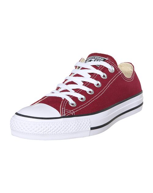 CONVERSE Sneaker low 'Chuck Taylor All Star'  carminrød / hvid
