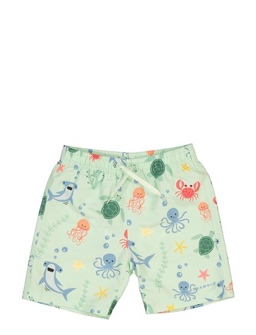 Geggamoja | Uv-Swim Shorts Blue Deep Sea 16 74/80 | 146/152