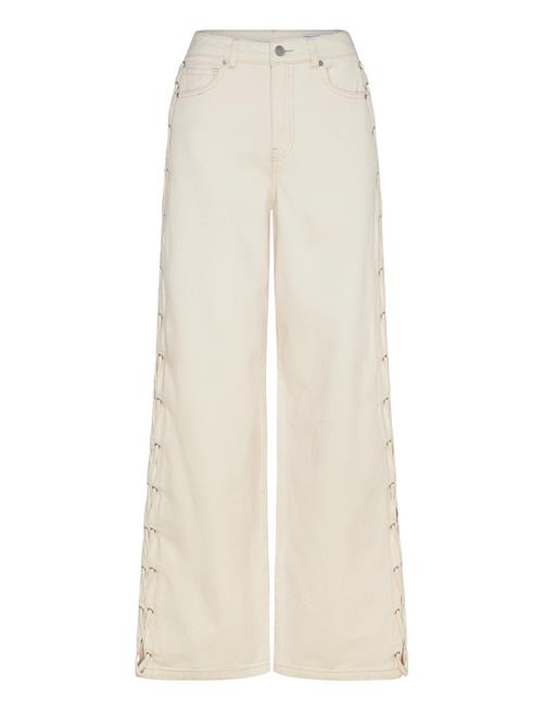 Vero Moda | Vmrae Hr Wide String Ecru Jeans | 30 x 32