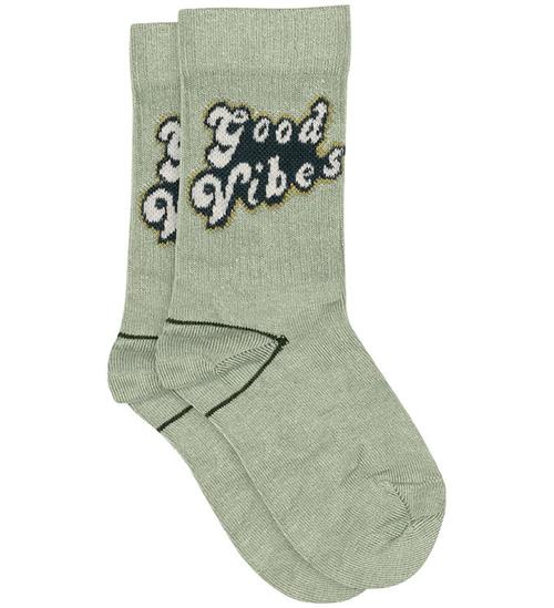 MP Strømper - Sander - Gray Mistm. Print