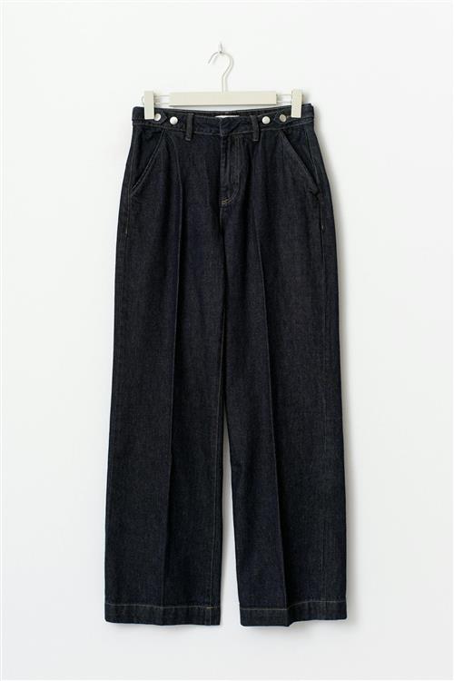 Gina Tricot - Satorial petite jeans - mid waist jeans - Blå - 32 - Dame