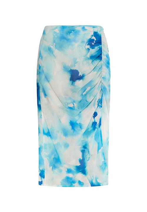 IZIA Nederdel  blå / royalblå / lyseblå / hvid