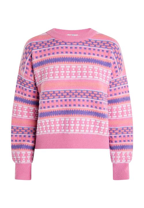 IZIA Pullover 'Eyota'  blå / pink / hvid