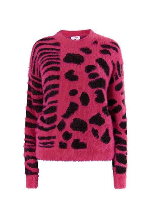 MYMO Pullover 'Biany'  mørk pink / sort