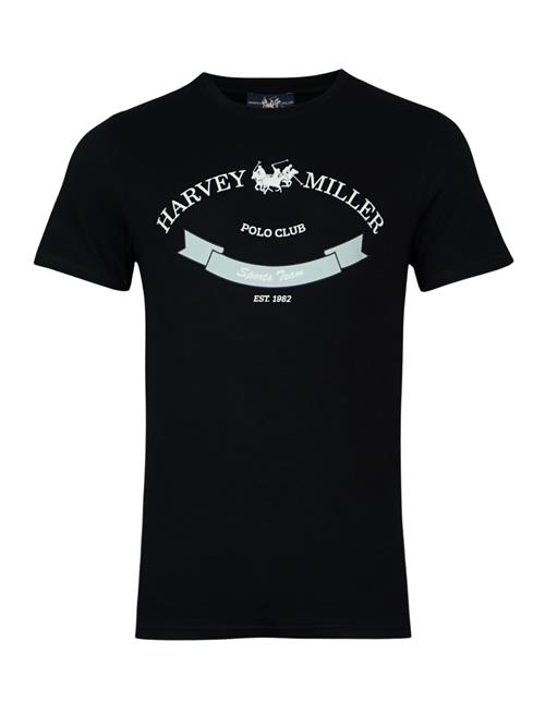 HARVEY MILLER Bluser & t-shirts  lyseblå / sort / hvid