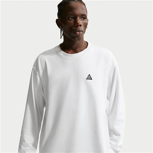 Langærmet Nike ACG-T-shirt til mænd - hvid