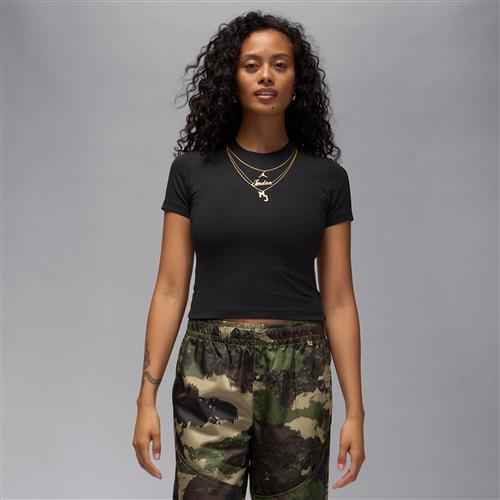 Jordan Flight-T-shirt med grafik til kvinder - sort