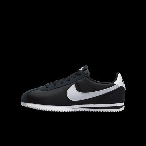 Nike Cortez Textile-sko til større børn - sort