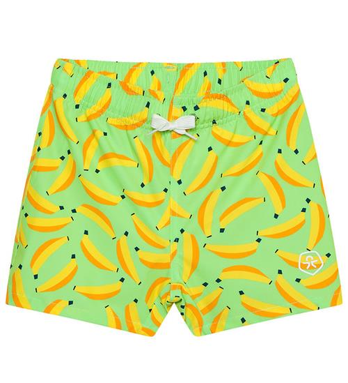 Color Kids Badeshorts - AOP - Green Mint