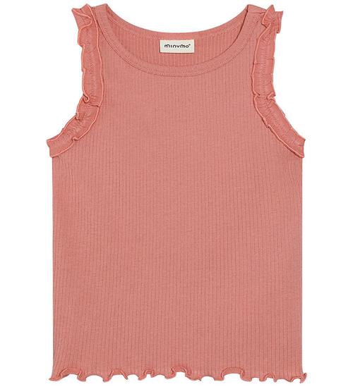 Minymo Tanktop - Rib - Rosetta