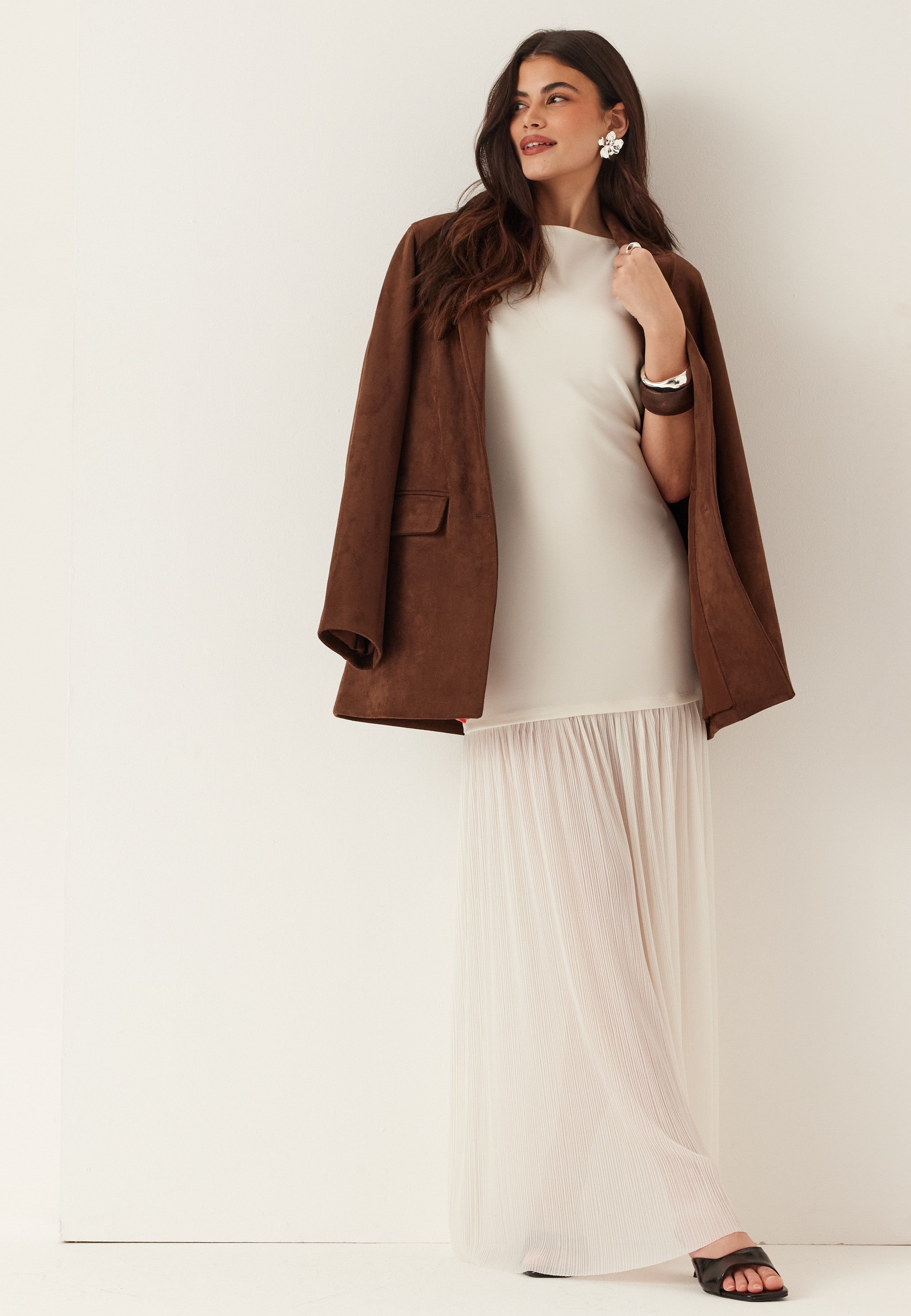 BUBBLEROOM Combined Maxi Dress