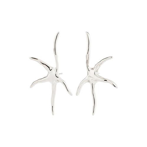 Pilgrim PRISM øreringe sølvbelagt