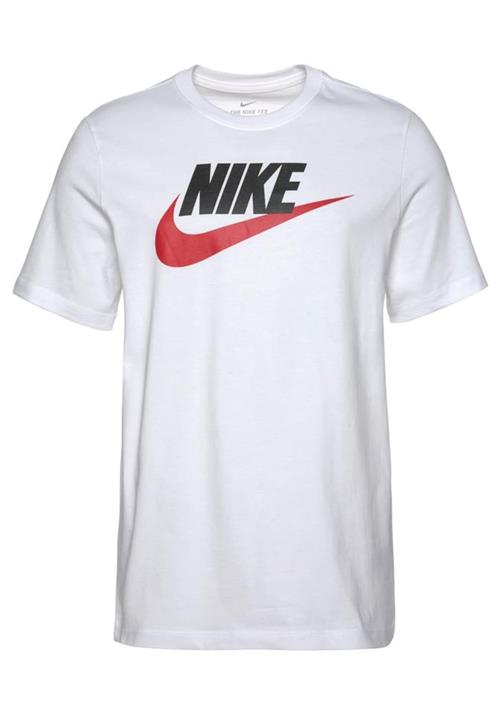 Nike Sportswear Bluser & t-shirts 'Icon Futura'  rød / hvid