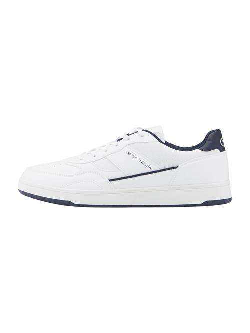 TOM TAILOR Sneaker low  navy / hvid