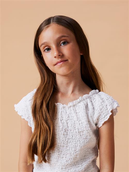 NAME IT Top Halisse Bright White