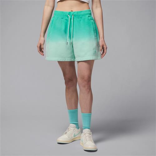 Jordan Flight Fleece-shorts i french terry til kvinder - grøn