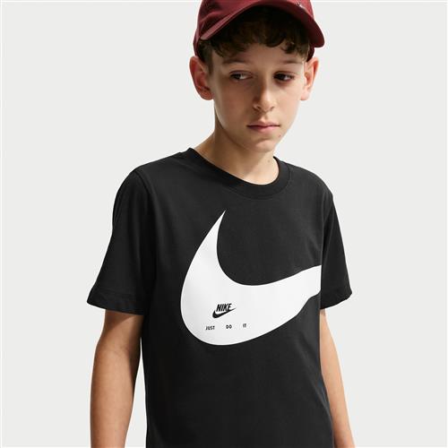 Nike Club-T-shirt til større børn - sort