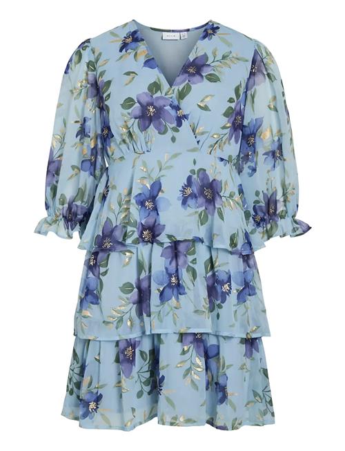 Vila | Vimagnolia 3/4 -Neck Short Dress/Dc/Ka | 44