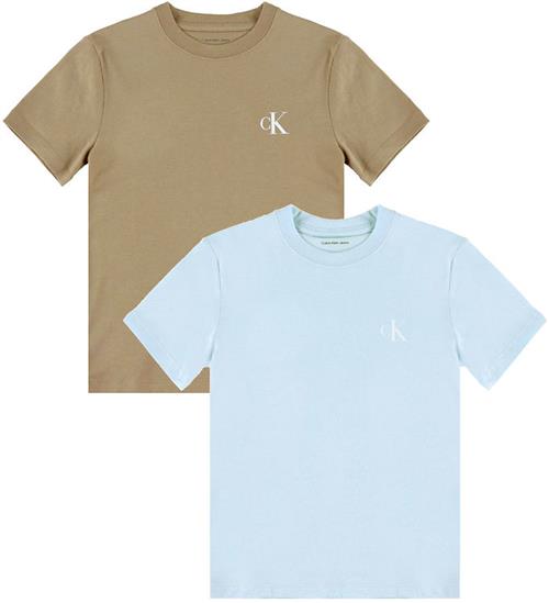 Calvin Klein T-shirts - 2-pak - Monogram - Tigers Eye