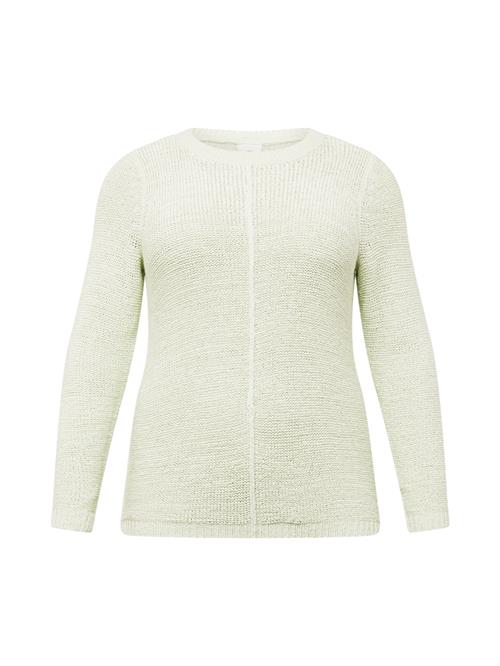 ONLY Carmakoma Pullover 'NEW FOXY'  pastelgrøn