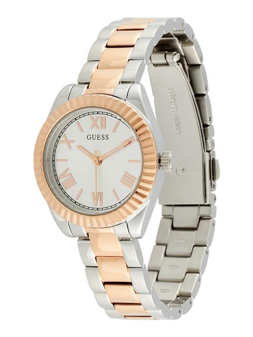 GUESS Analogt ur  guld / sort / sølv / hvid