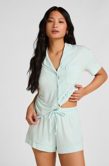 Hunkemöller Jerseyshorts Essential Blå