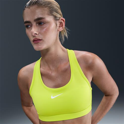 Nike Swoosh Medium Support-sports-bh med indlæg til kvinder - grøn